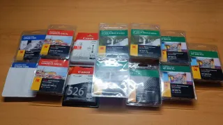 Cartuchos de tinta nuevos 