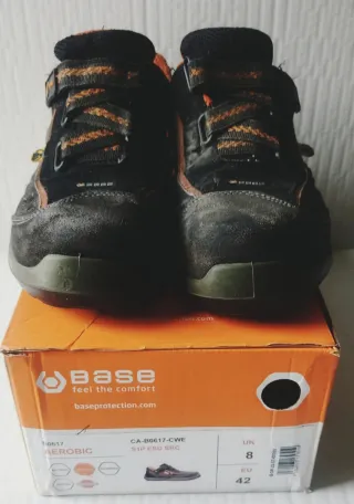 Scarpe antinfortunistiche BASE , 4 paia.