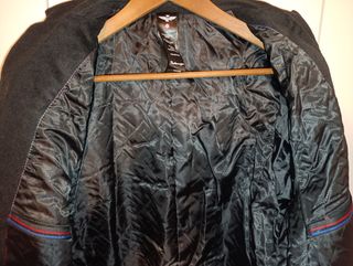 Abrigo Negro de Latampo Talla L/XL