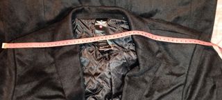 Abrigo Negro de Latampo Talla L/XL