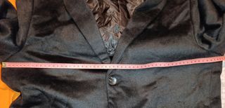 Abrigo Negro de Latampo Talla L/XL