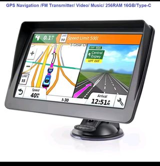 GPS Navegador Camión 256RAM 16GB almacenamiento 