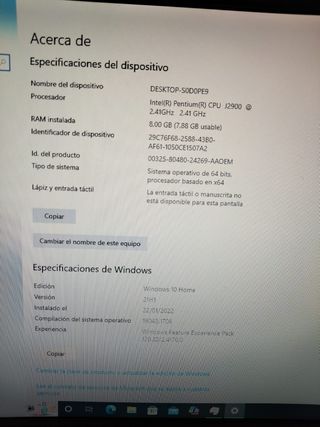Ordenador de sobremesa ASUS Negro
