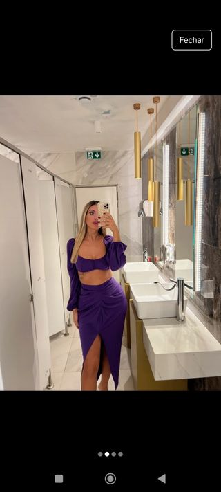 Conjunto Morado SEXY - XS/S- 8.90€