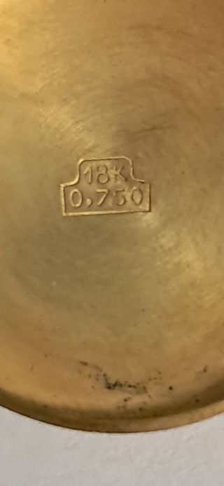 Orologio da taschino antico smaltato