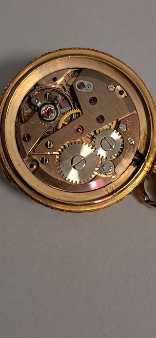 Orologio da taschino antico smaltato