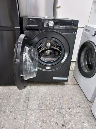 Oferta combo nevera y lavadora secadora nueva/tara