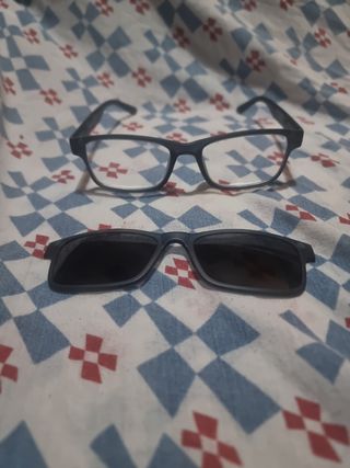 Gafas de ver y de sol clip-on
