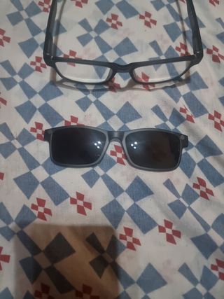 Gafas de ver y de sol clip-on