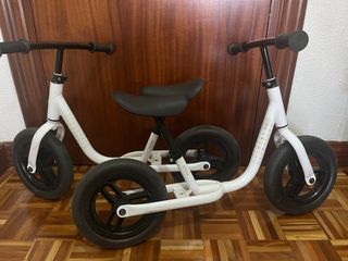 Bicicleta infantil Btwin blanca