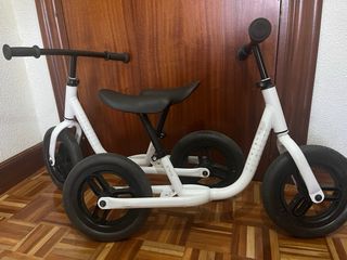 Bicicleta infantil Btwin blanca