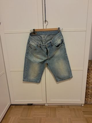 Pantalón corto vaquero