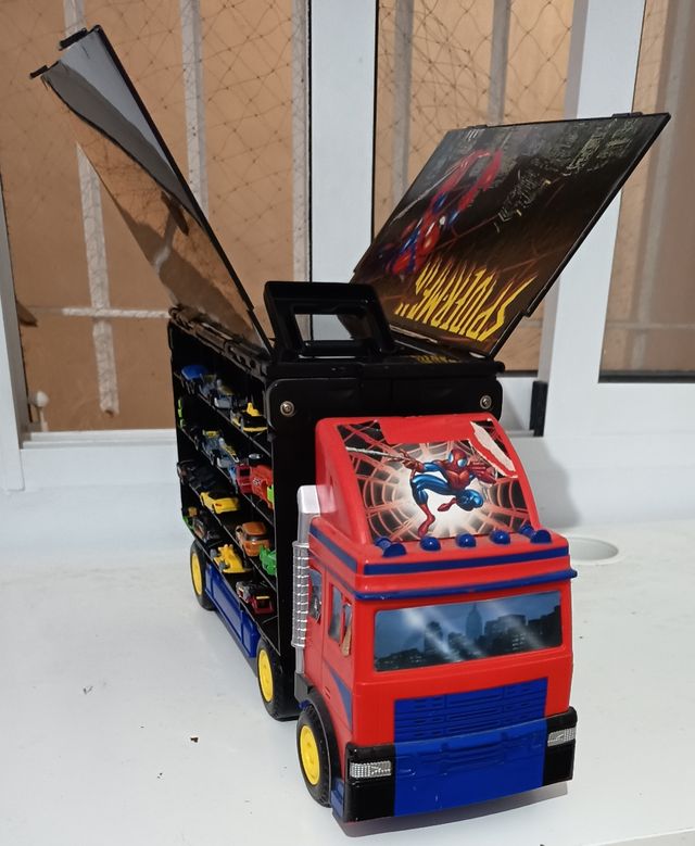 Camión Spiderman Desmontable