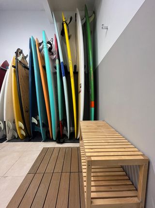 Almacén de tablas de surf / Surfboard storage