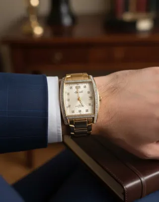 Reloj Ingersoll Oro Diamantes