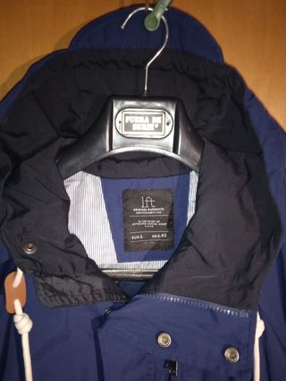 Abrigo azul hombre Talla L