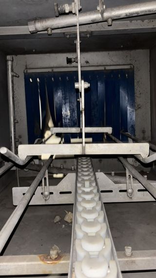 Máquina de lavado de envases industrial