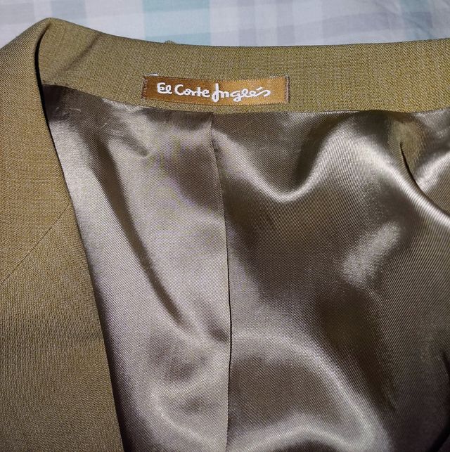 Americana El Corte Inglés Beige Hombre