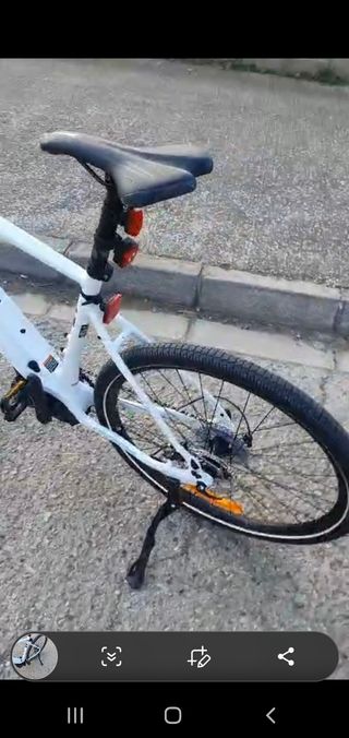 Bicicleta Eléctrica Yamaha CrossCore Blanca