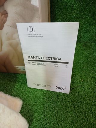 DAGA Manta térmica eléctrica de Sofá Relax 160x120