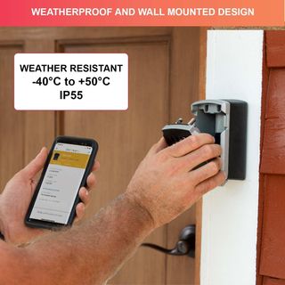 Master Lock 5441EURD - Caja fuerte para llaves