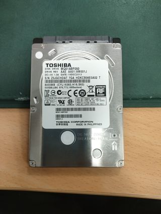 Disco Duro Toshiba MQ01ABF050 500GB