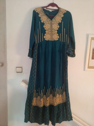 Vestido/Kurta Artesanal Talla M/l