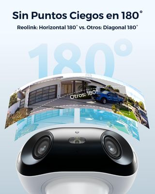 Reolink Argus 4 Pro, cámara de seguridad solar 4K