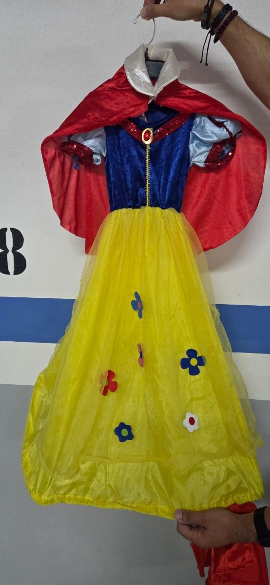 Disfraz Blanca Nieves Talla 4-6 años