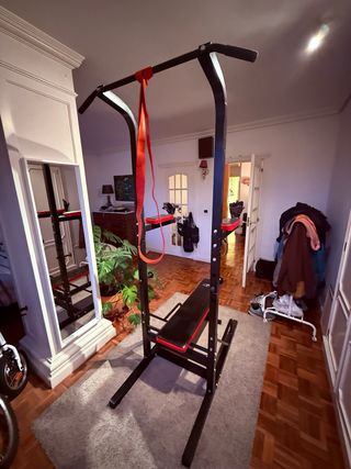 Máquina multifunción gimnasio dominadas