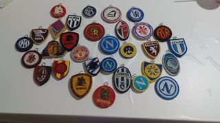 Portachiavi in legno squadre calcio