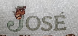 Cojín personalizable bebé