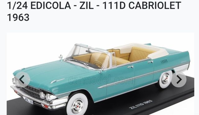 Edicola ZIL-111D Cabriolet 1/24 1963