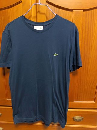 Camiseta Lacoste Azul Marino Talla S