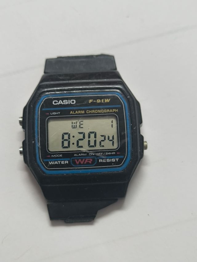 Pack 2 Relojes Casio F-91W y W-734