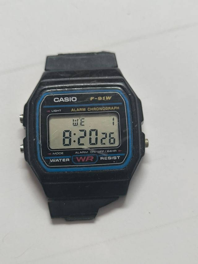 Pack 2 Relojes Casio F-91W y W-734