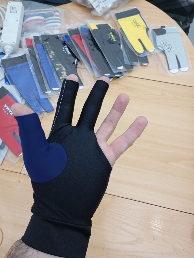 Guante de billar FAMA azul