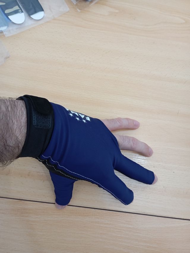 Guante de billar FAMA azul