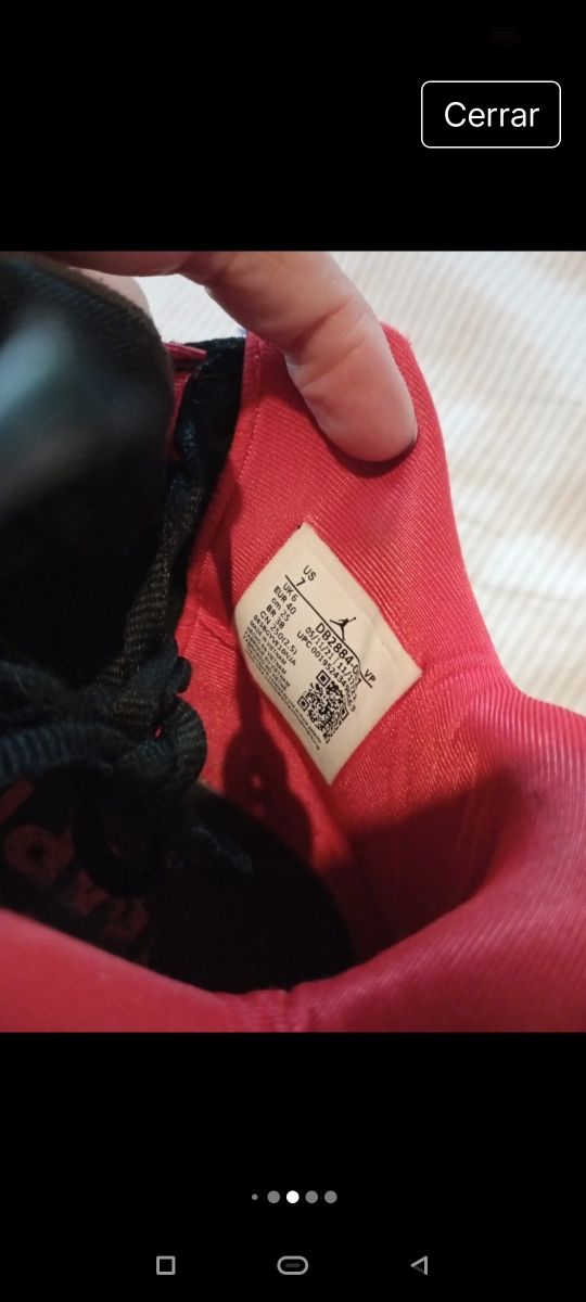 Zapatillas Jordan Stay Loyan Negras Rojas