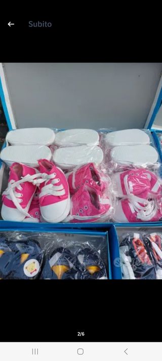 Scarpine neonato nuove varie misure