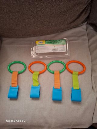 Anillas Cuna Viaje Olmitos (4 uds)