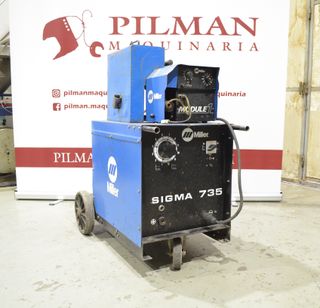 Maquina soldar hilo Miller Sigma 735