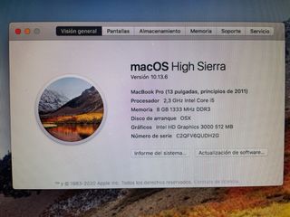 MacBook Pro 13 2011 Mejorado