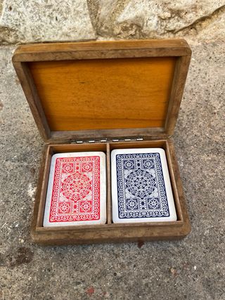 Portacarte da gioco vintage