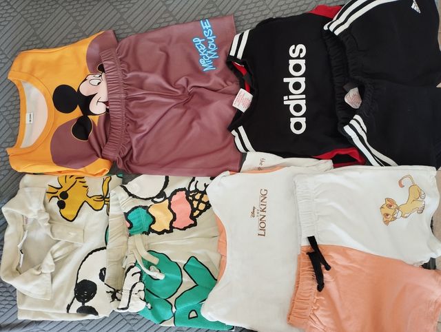 Lote Ropa Niño Disney Adidas Mickey (18-24meses)