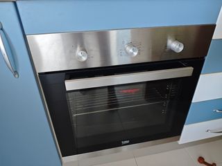 Placa inducción y horno Beko