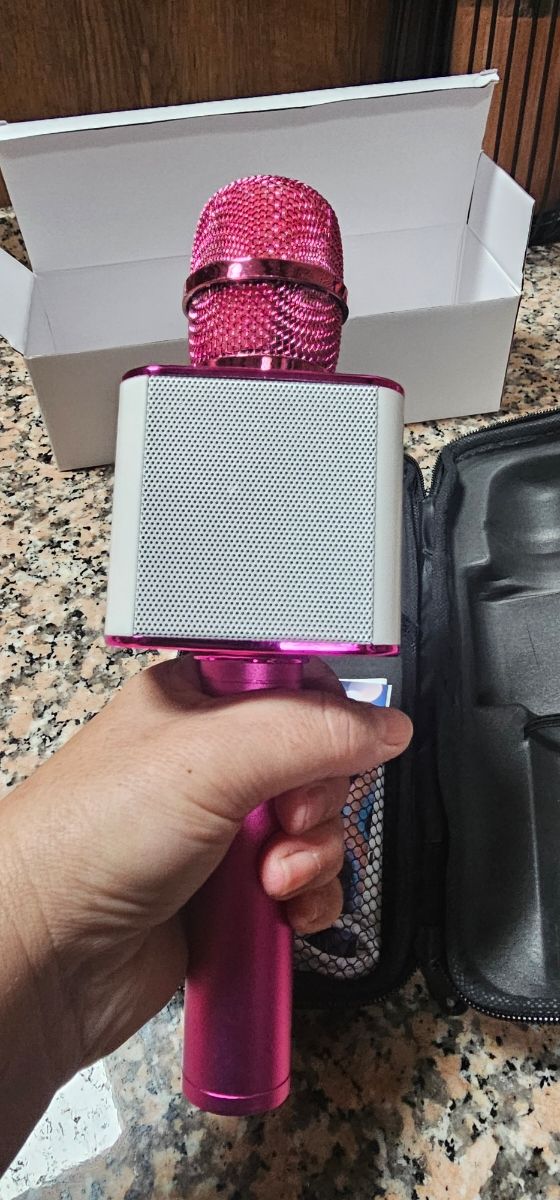 Micrófono Karaoke QUIGG 8W Bluetooth