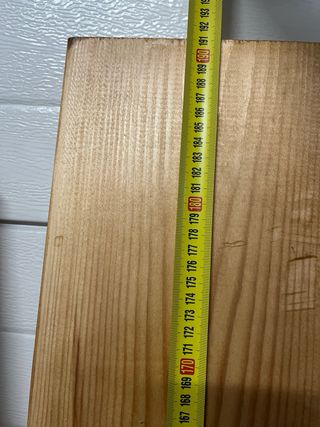 Ripiani in rovere massiccio