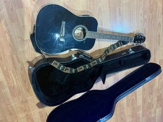 Guitarra Electroacústica Walden Negra