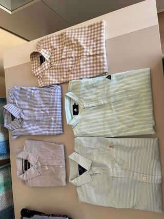 lote 5 camisas multimarca